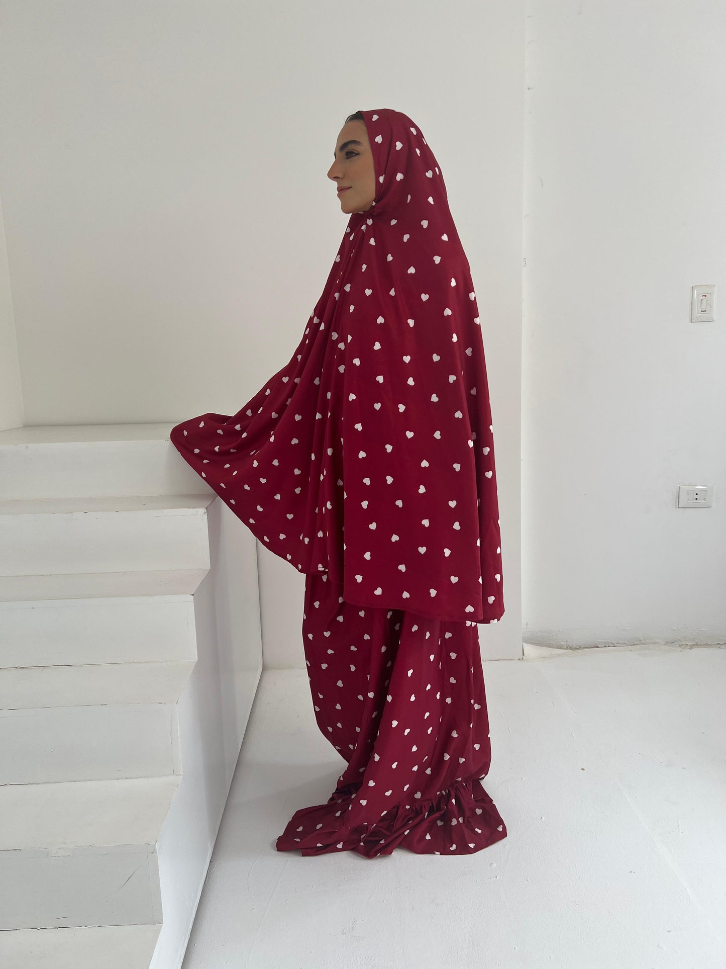 Prayer set - Burgundy