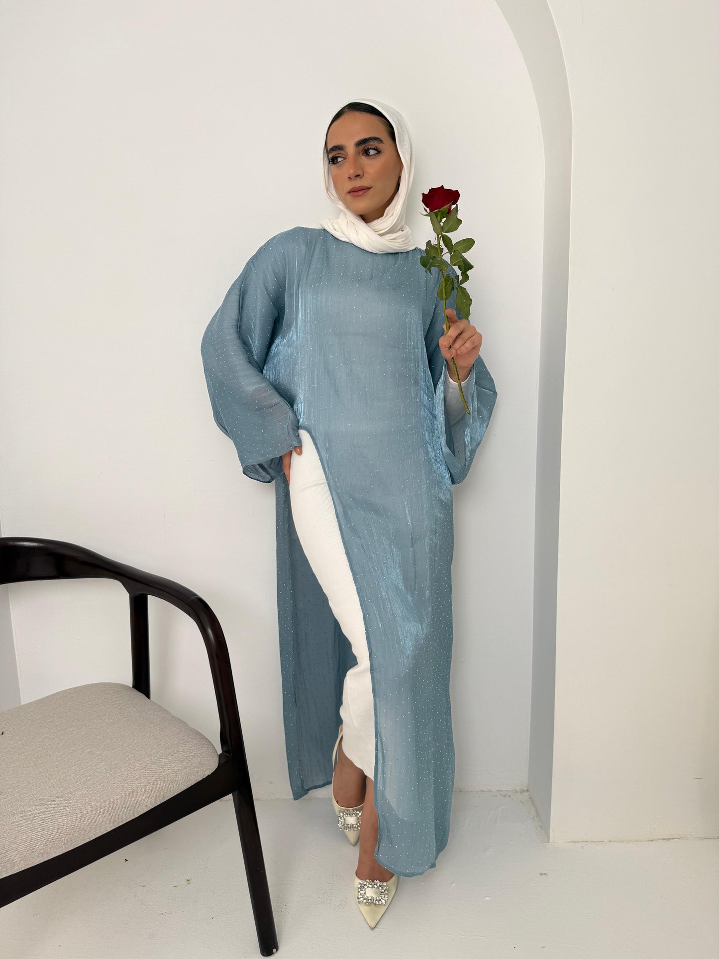 Asymmetrical Bling Top