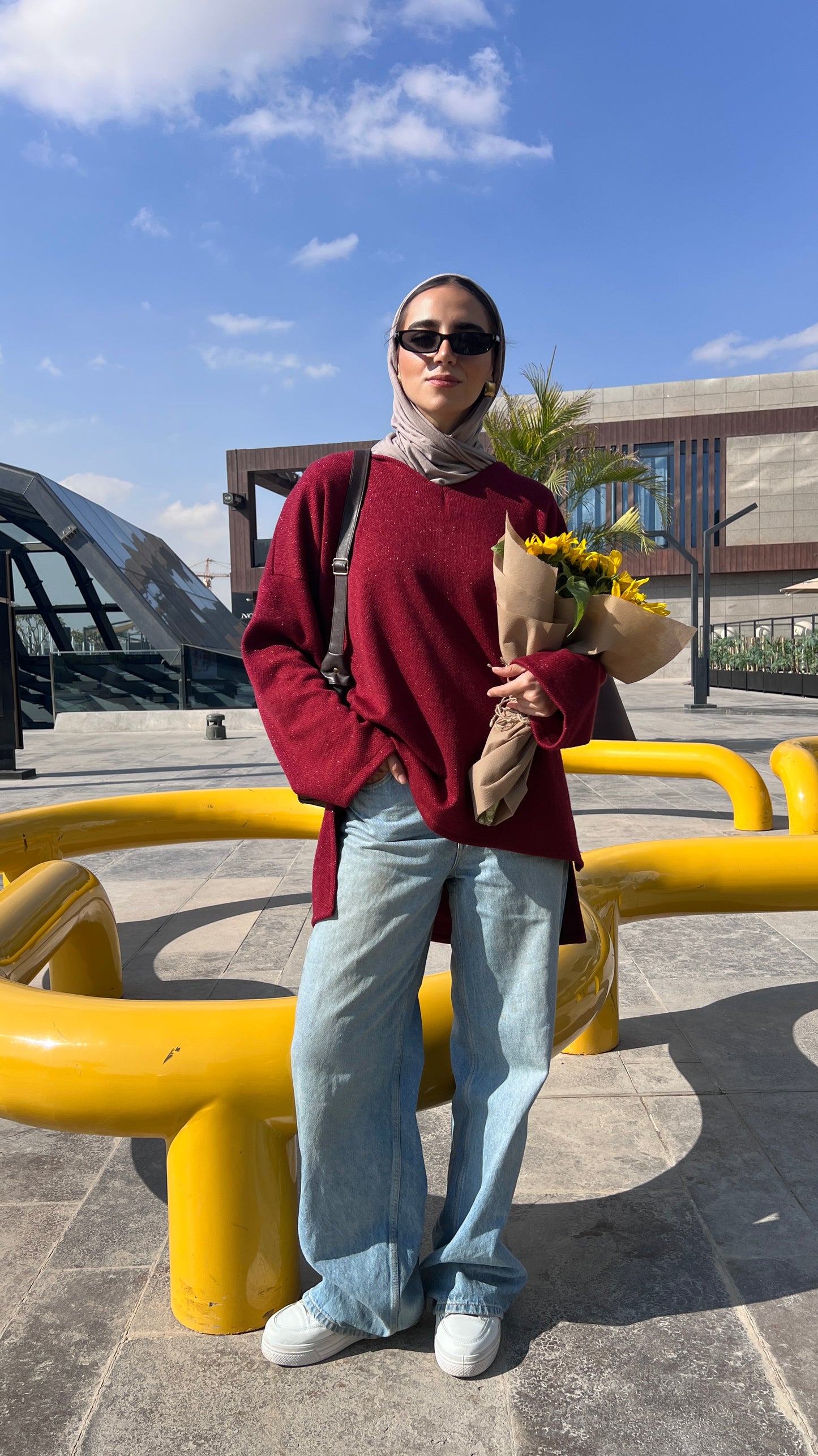 Burgundy Aura Pullover