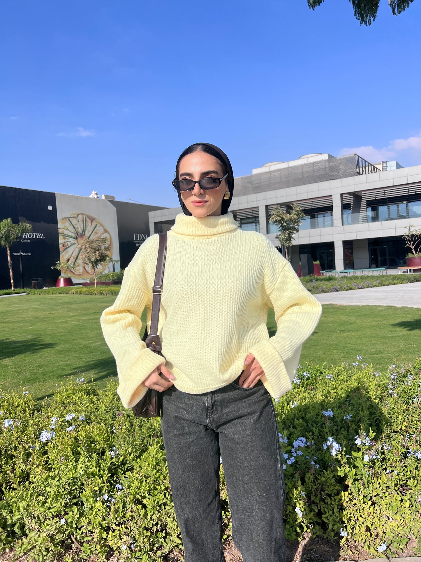 Cozy Knit Pullover - Butter Yellow