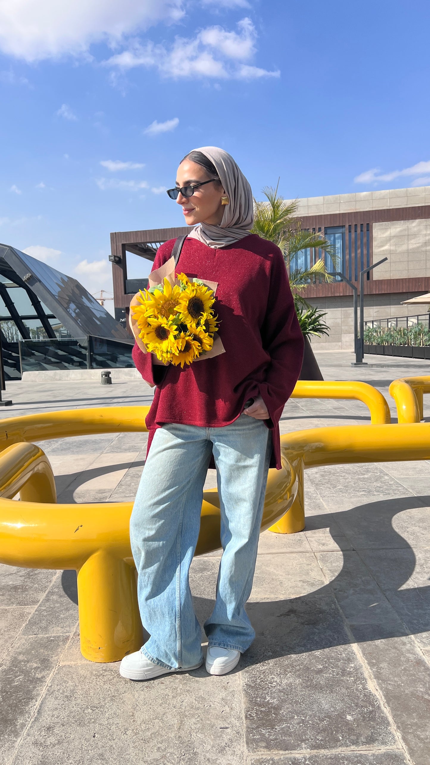 Burgundy Aura Pullover