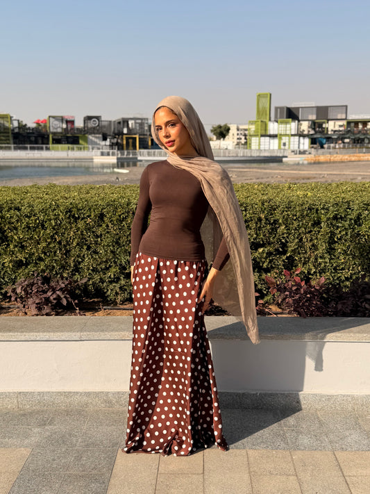 Mocha Muse Skirt