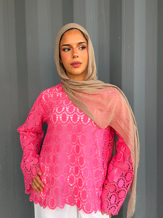 Fuchsia Glow Top