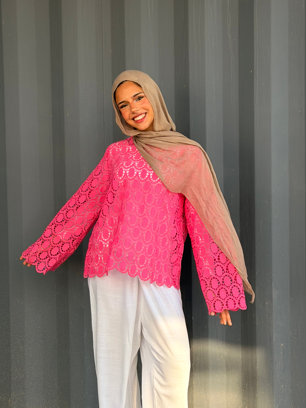 Fuchsia Glow Top
